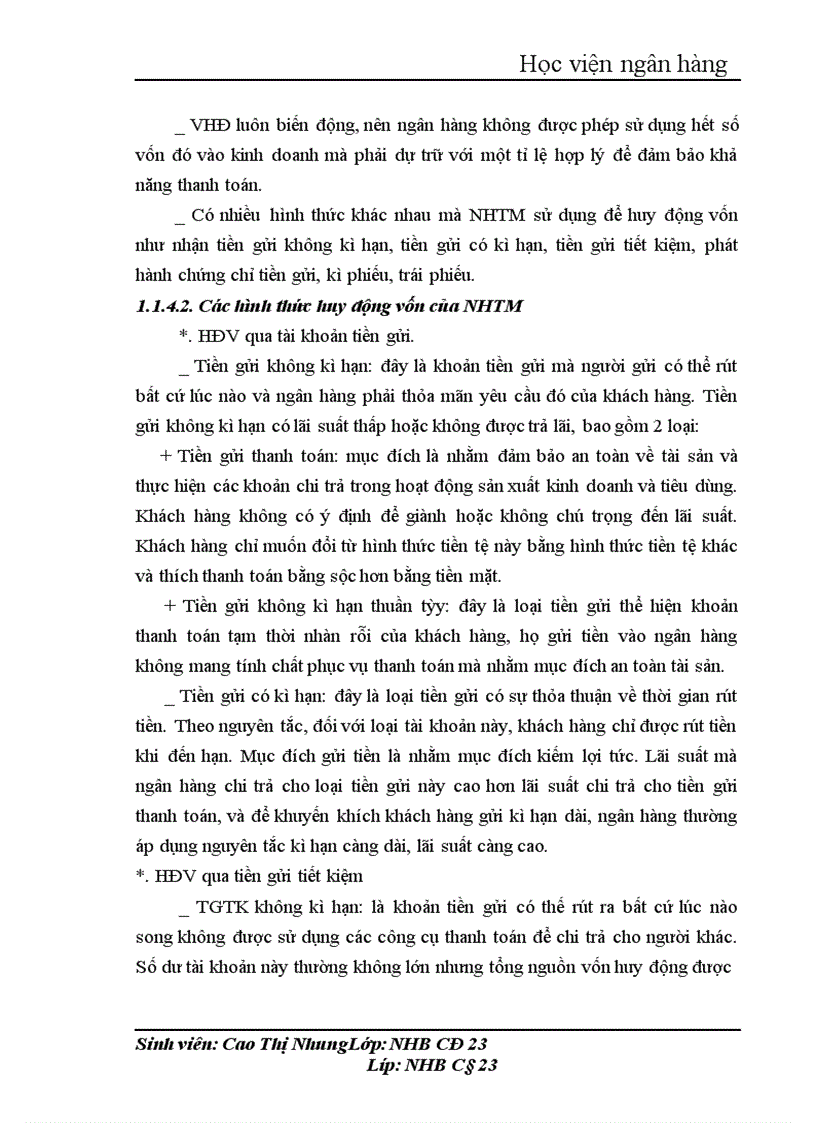 image for page giải pháp nâng cao hiệu quả huy động vốn tại chi nhánh NHNNo PTNT Tràng An 1