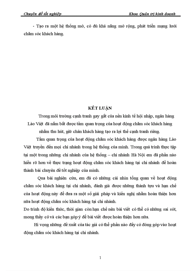 image for page Giải pháp hoàn thiện hoạt động chăm sóc khách hàng tại ngân hàng Lào Việt chi nhánh Hà Nội 1