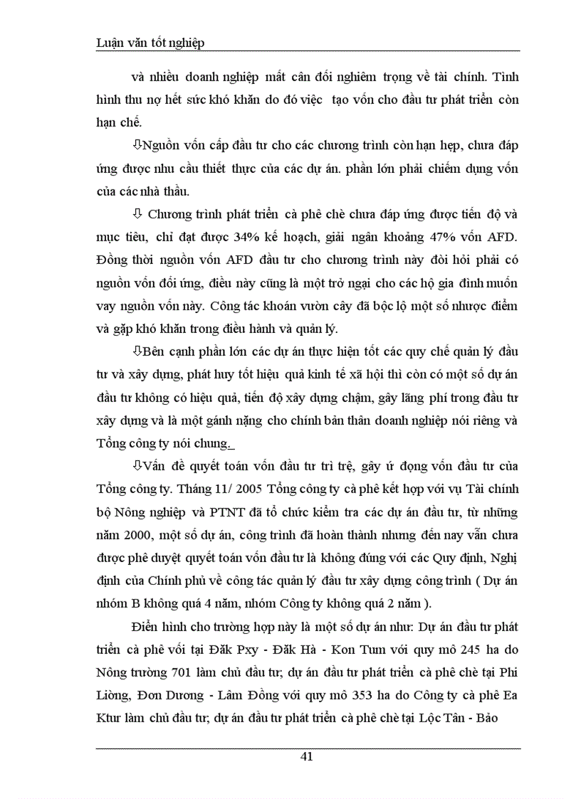 image for page Đầu tư phát triển tại Tổng công ty cà phê Việt Nam Thực trạng và giải pháp 1