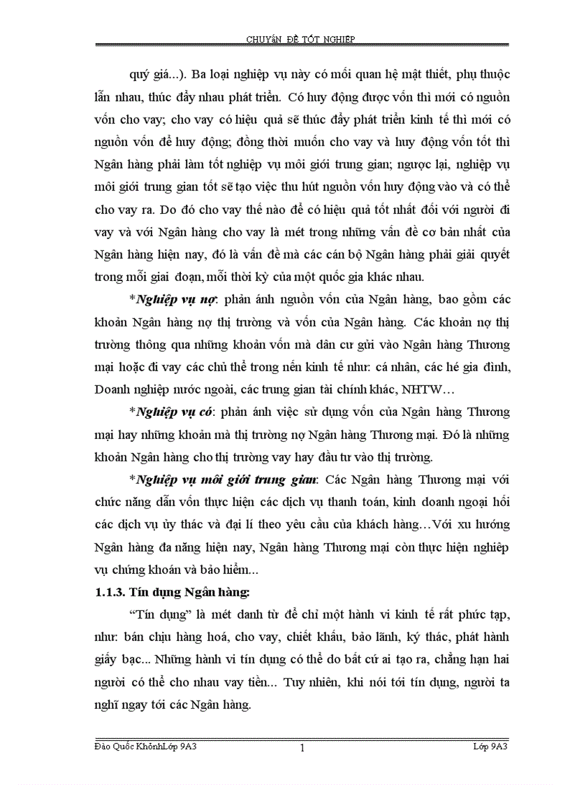 image for page Hoàn thiện công tác phân tích tài chính Doanh nghiệp phục vụ cho hoat động tín dụng tại Vpbank Hà Nội 1