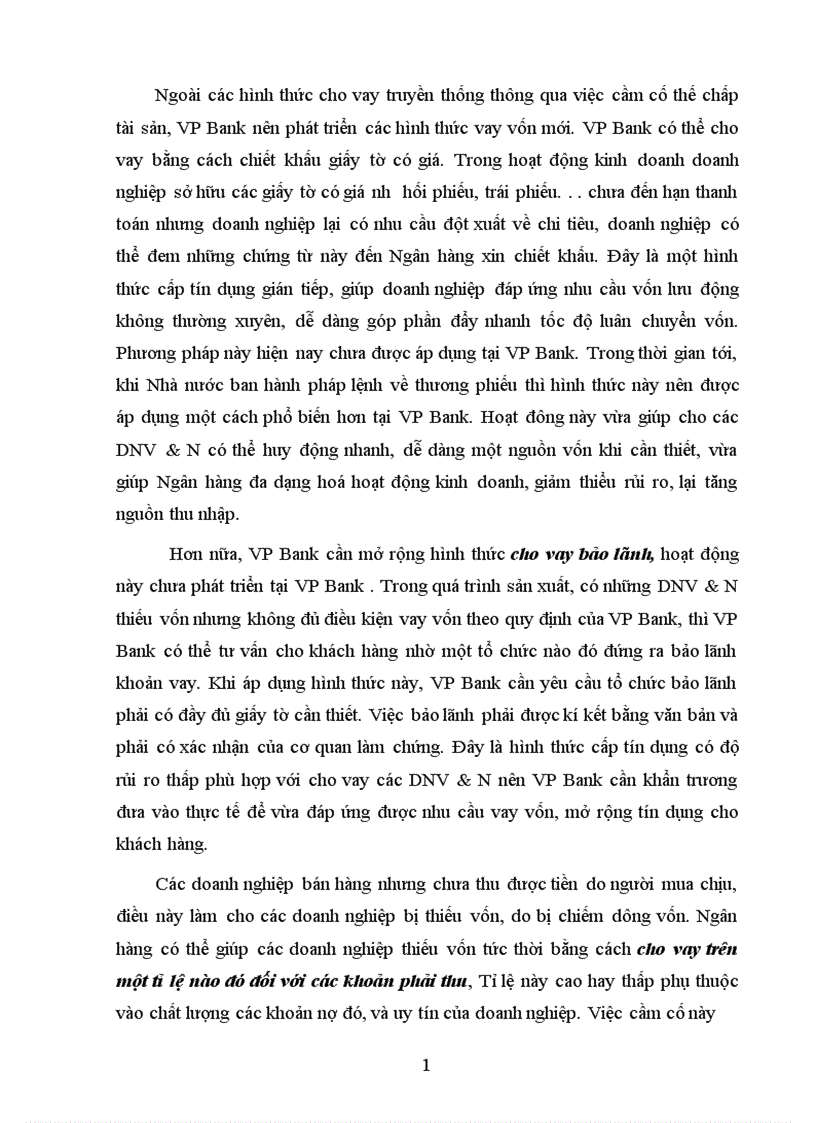 image for page Giải pháp mở rộng tín dụng đối với DNV N tại VP Bank 1