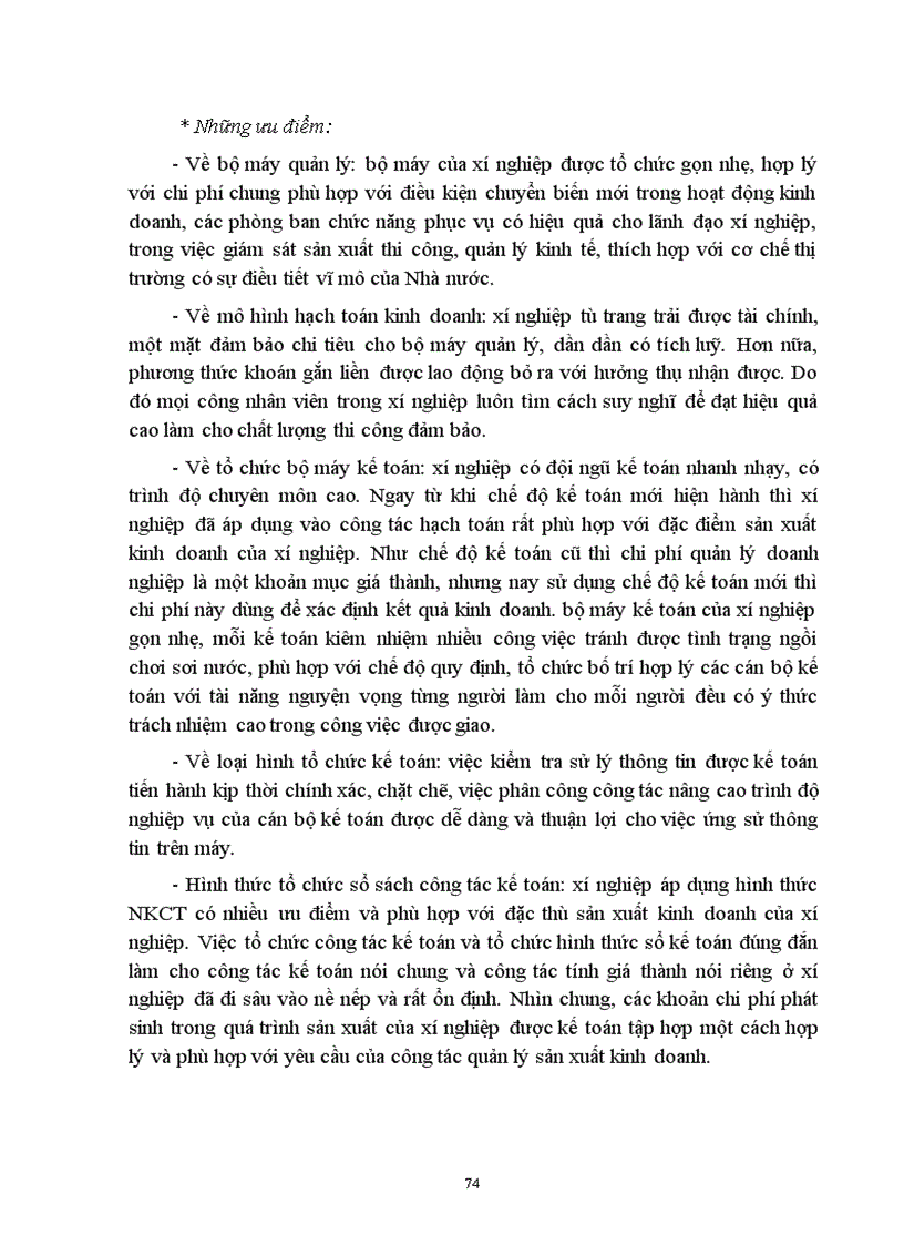 image for page Kế toán chi phí và tính giá thành sản phẩm xây lắp tại xí nghiệp xây lắp II 1