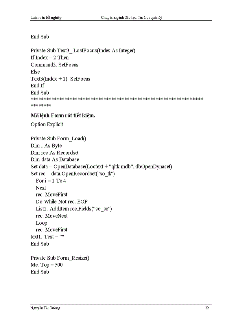 image for page Tin học hoá công tác quản lý tiền gửi tiết kiệm cho các Ngân hàng thương mại quốc doanh và hệ thống Ngân hàng Việt nam 1