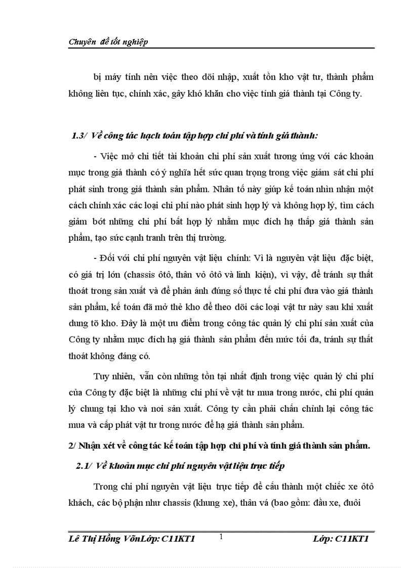 image for page Hoàn thiện công tác kế toán chi phí sản xuất và tính giá thành sản phẩm tại Công ty TNNH Hoàng Trà 1