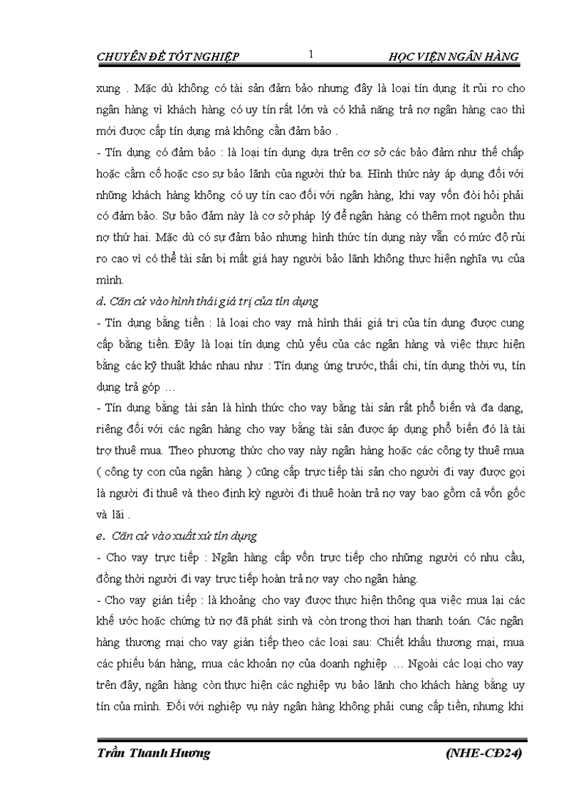 image for page Nâng cao chất lượng tín dụng tại VPbank chi nhánh Thăng Long Thực trạng và Giải pháp 1