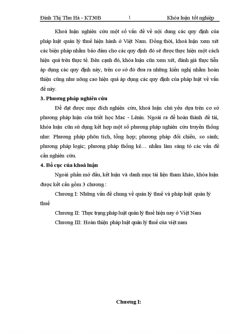 image for page Pháp luật quản lý thuế ở Việt Nam hiện nay Thực trạng và hướng hoàn thiện 1