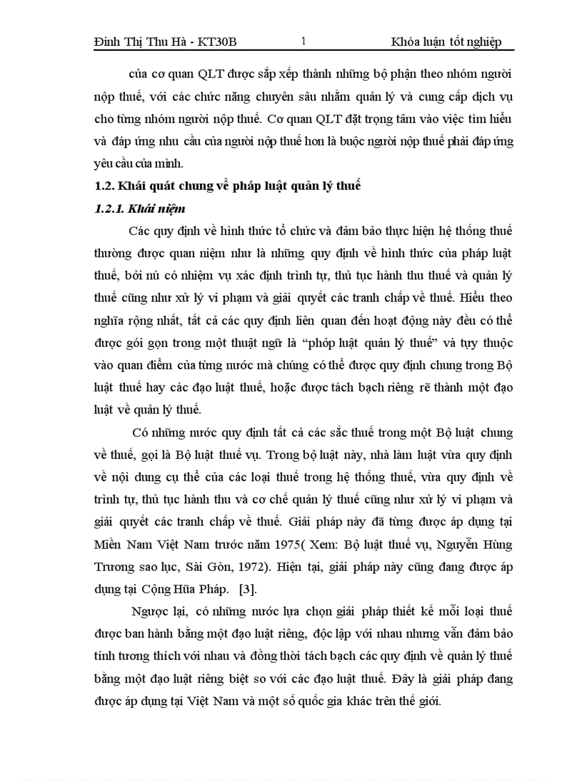 image for page Pháp luật quản lý thuế ở Việt Nam hiện nay Thực trạng và hướng hoàn thiện 1