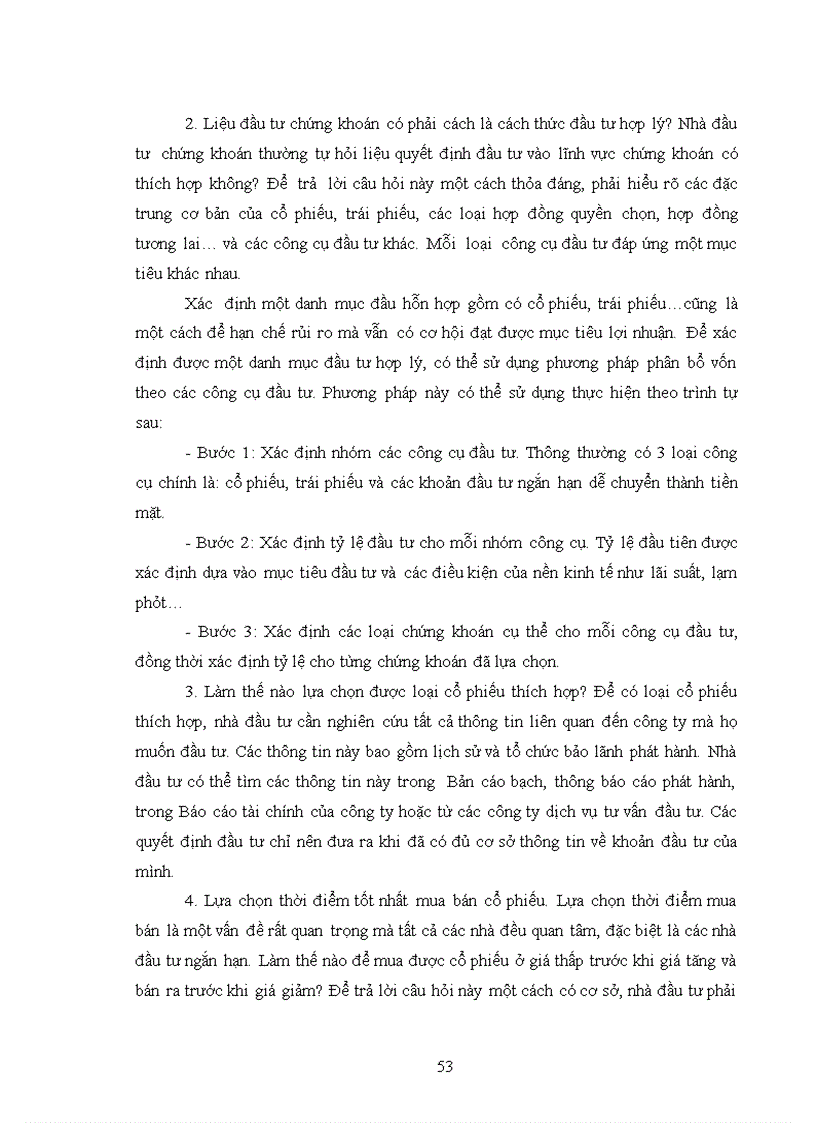 image for page Một số biện pháp phòng ngừa và hạn chế rủi ro trong đầu tư chứng khoán
