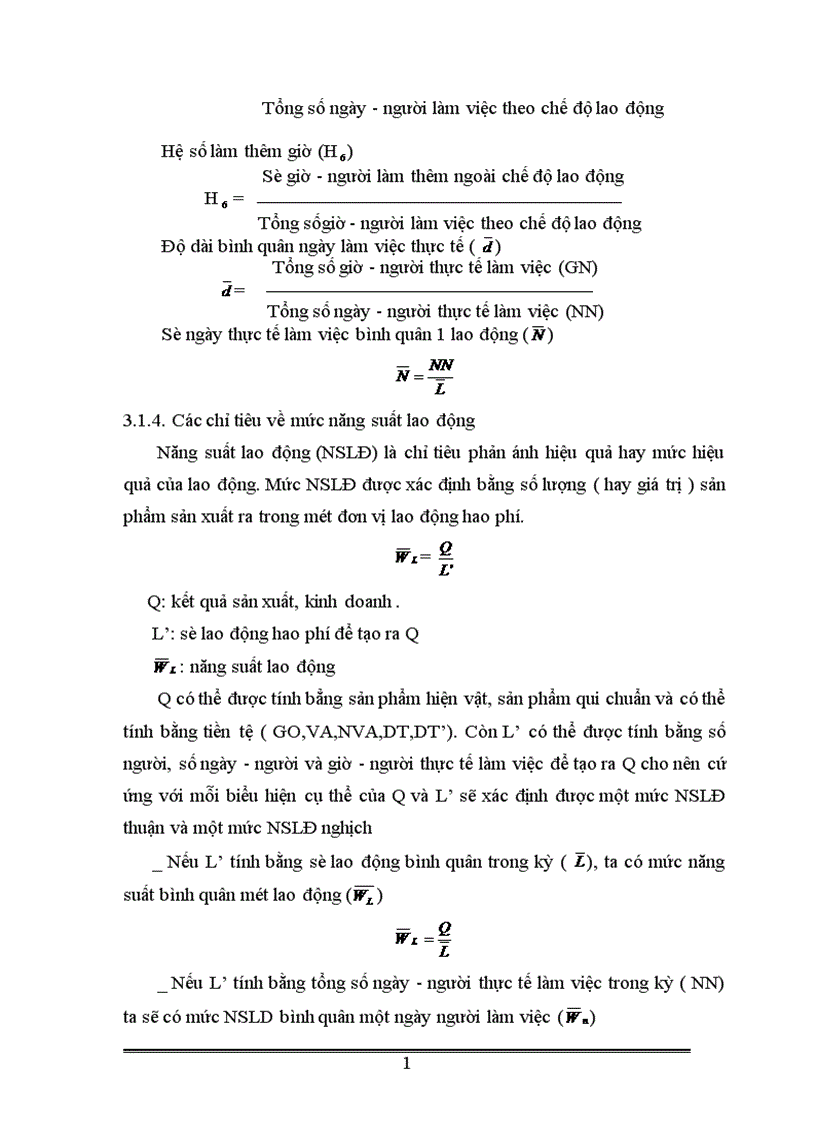 image for page Vận dụng một số phương pháp thống kê phân tích tình hình lao động và tiền lương ở Nhà máy thuốc lá Thăng Long thời kỳ