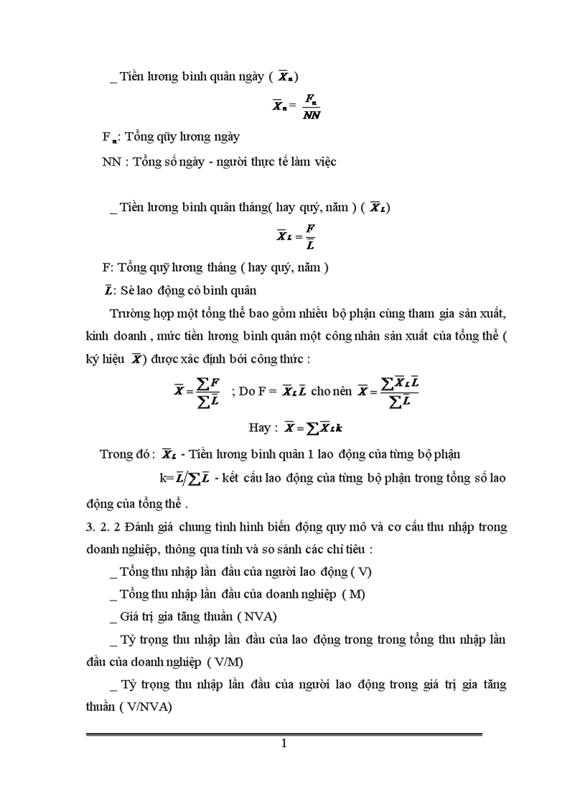 image for page Vận dụng một số phương pháp thống kê phân tích tình hình lao động và tiền lương ở Nhà máy thuốc lá Thăng Long thời kỳ
