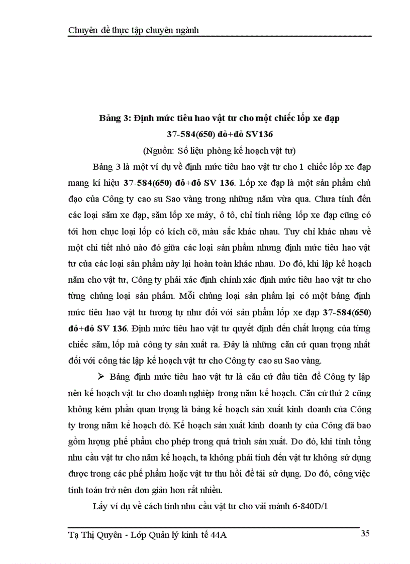 image for page Hoàn thiện công tác lập kế hoạch năm cho vật tư tại Công ty cao su Sao vàng