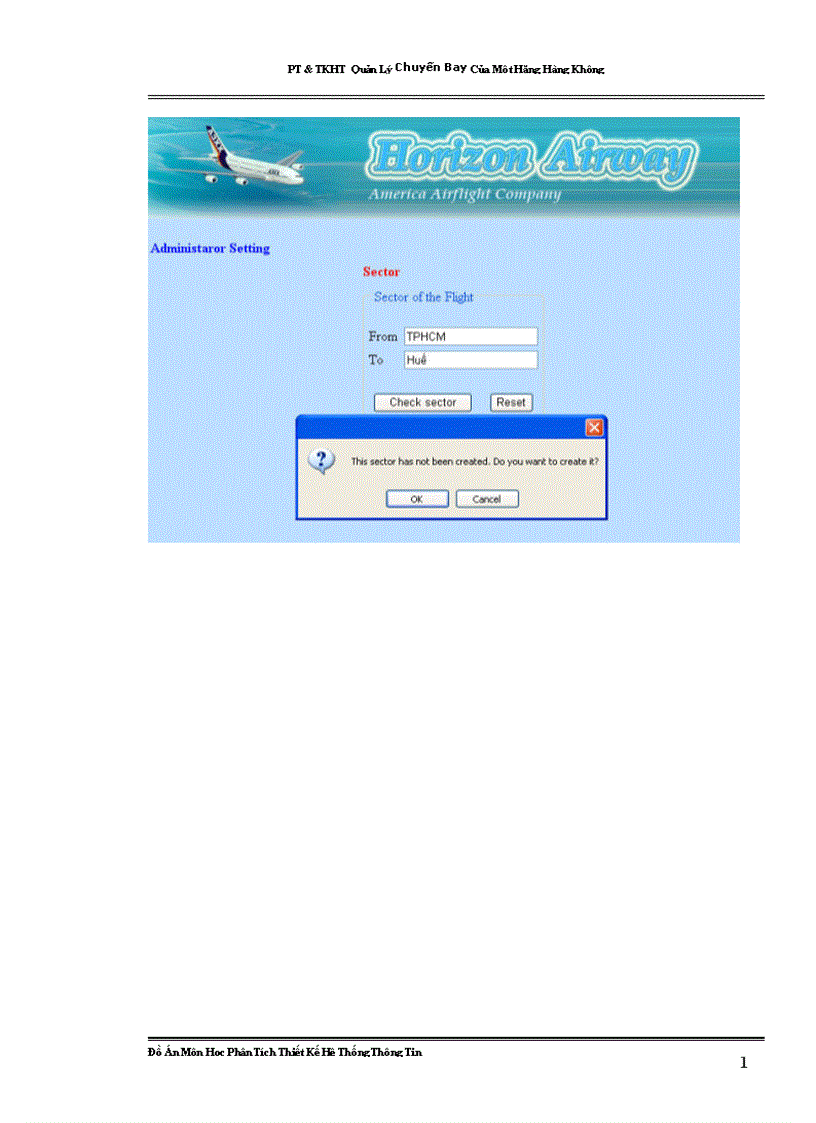 image for page PT TKHT quản lý chuyến bay của một hãng hàng không 1