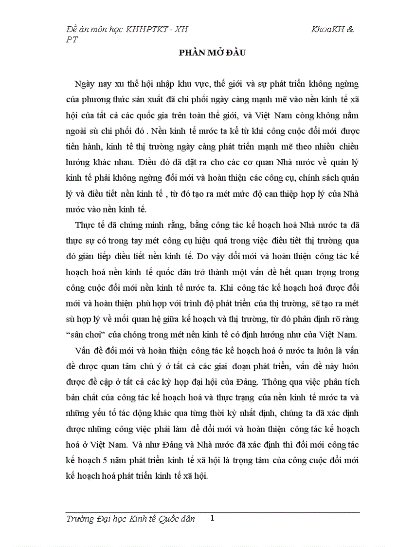 image for page Một số vấn đề về đổi mới kế hoạch 5 năm phát triển kinh tế xã hội ở Việt Nam 1