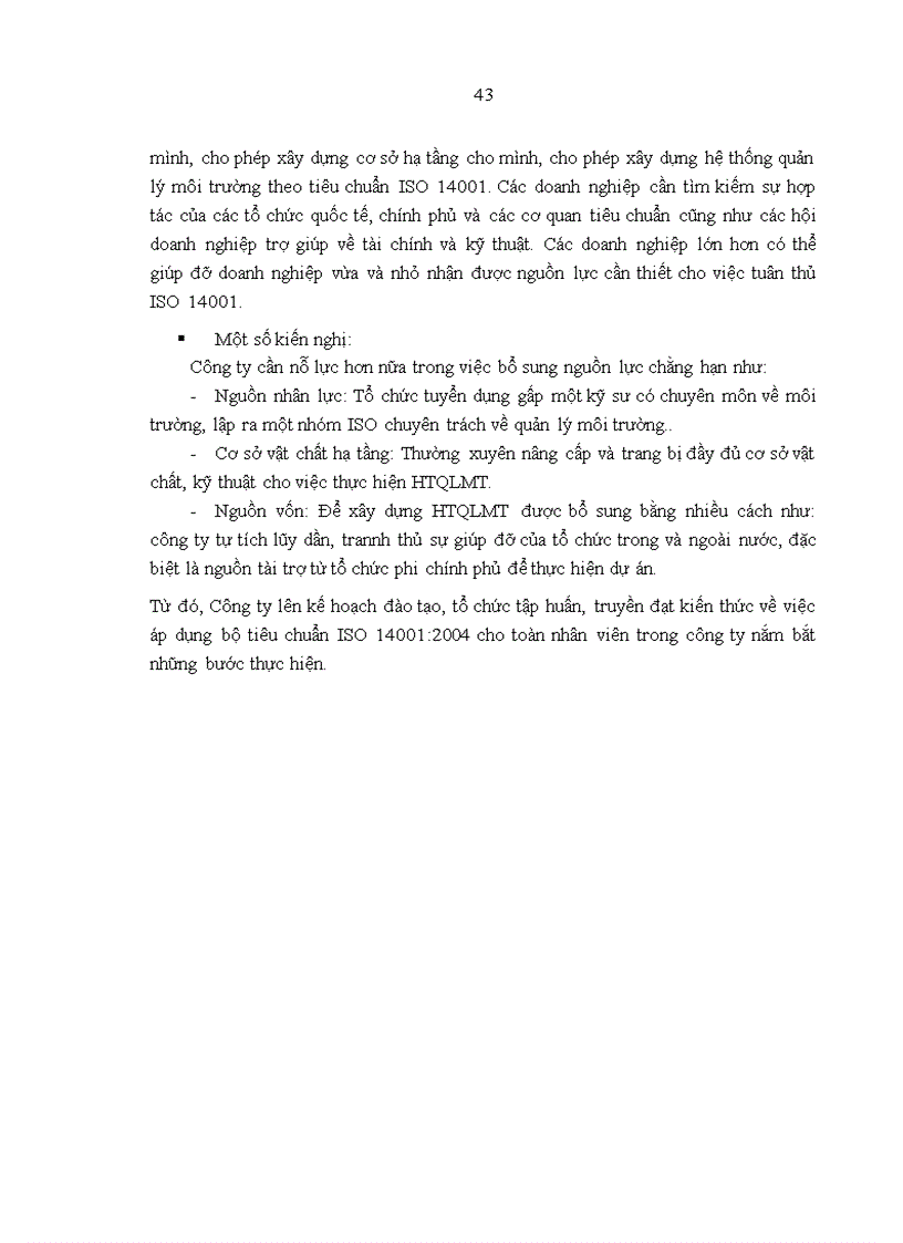 image for page Nghiên cứu khả năng áp dụng hệ thống quản lý môi trường ISO 14001 tại Công ty cổ phần Bánh kẹo Hải Hà 1