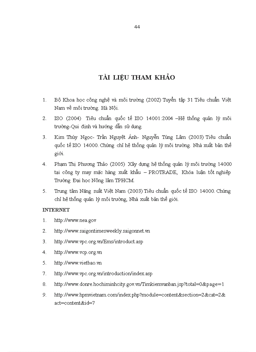 image for page Nghiên cứu khả năng áp dụng hệ thống quản lý môi trường ISO 14001 tại Công ty cổ phần Bánh kẹo Hải Hà 1