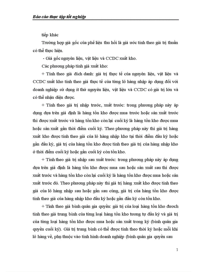 image for page Tổ chức công tác nguyên liệu vật liệu và tình hình quản lý sử dụng nguyên liệu vật liệu tại Công ty TNHH ThiÊn phúc