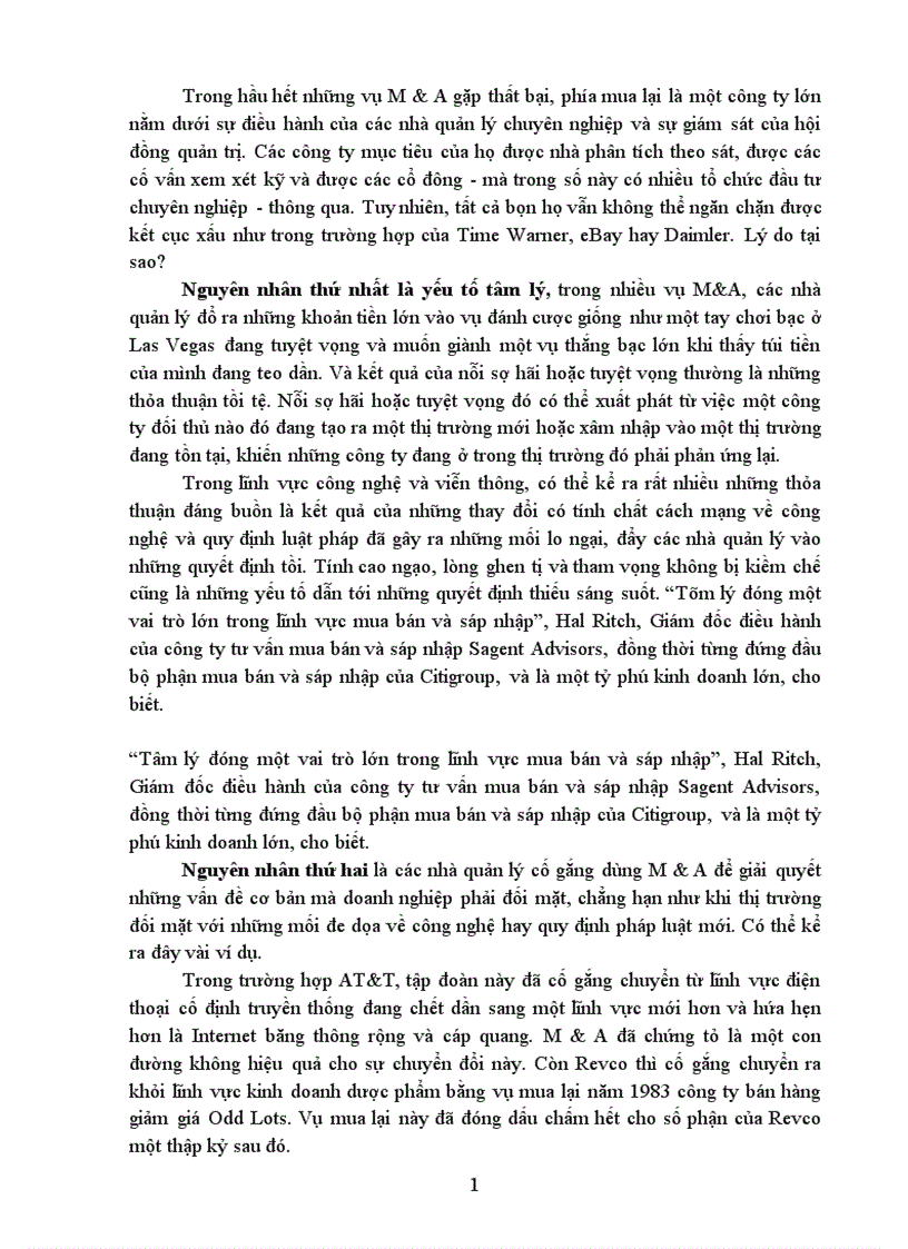 image for page Mua bán và sáp nhập doanh nghiệp thực trạng và giải pháp ở Việt Nam