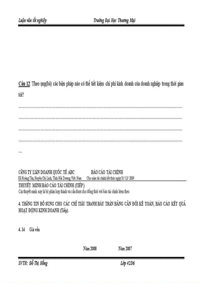 image for page Tiết kiệm chi phí kinh doanh của công ty Liên Doanh Quốc Tế ABC 1