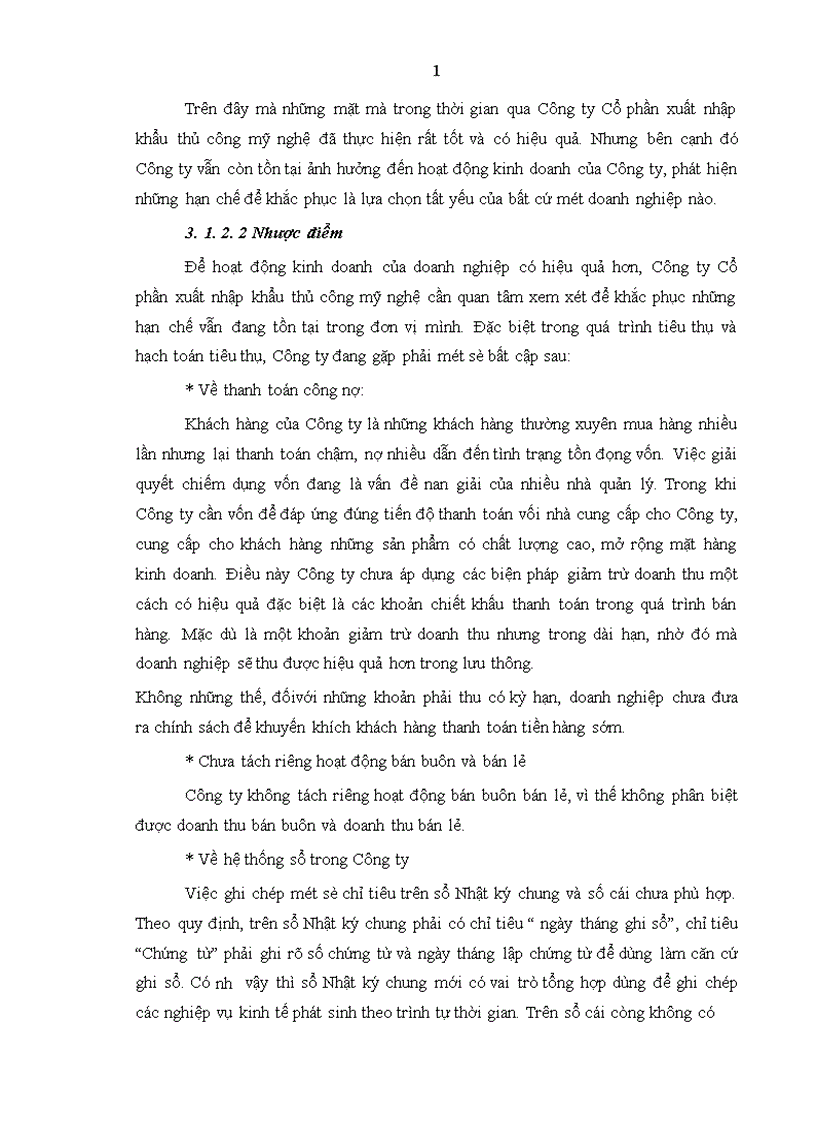 image for page Báo cáo tổng hợp về việc hoàn thiện công tác kế toán tiêu thụ và xác định kết quả kinh doanh tại Công ty Cổ phần Xuất Nhập khẩu thủ công mỹ nghệ