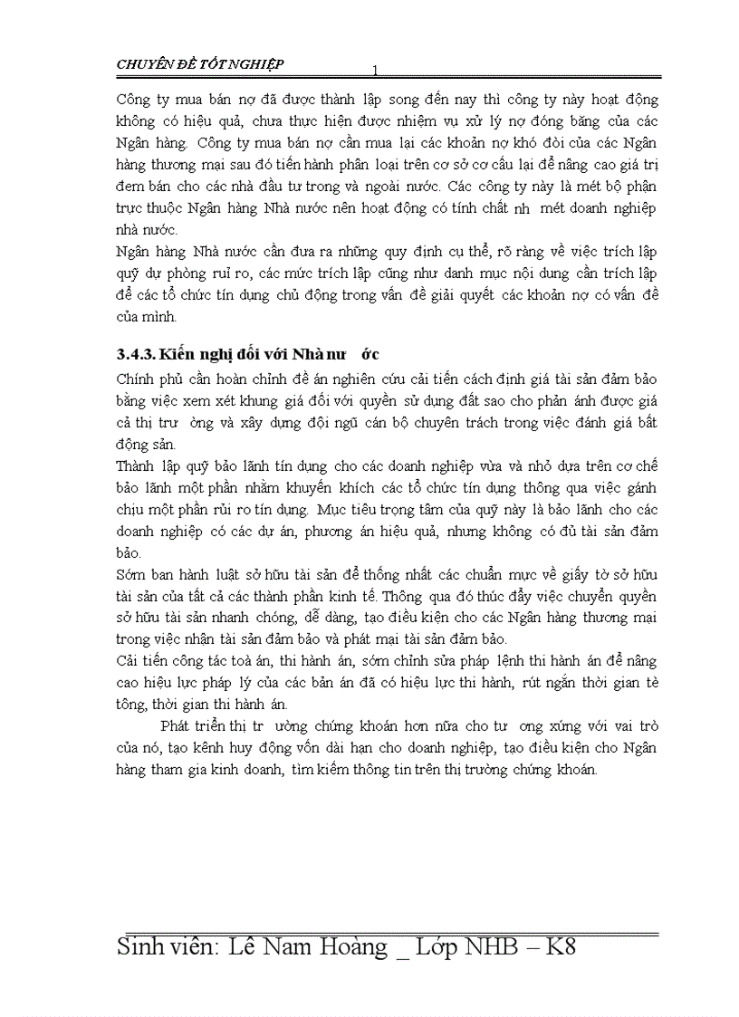 image for page Giải pháp nâng cao chất lượng tín dụng tại Ngân hàng Đầu tư và phát triển chi nhánh Quang Trung 1