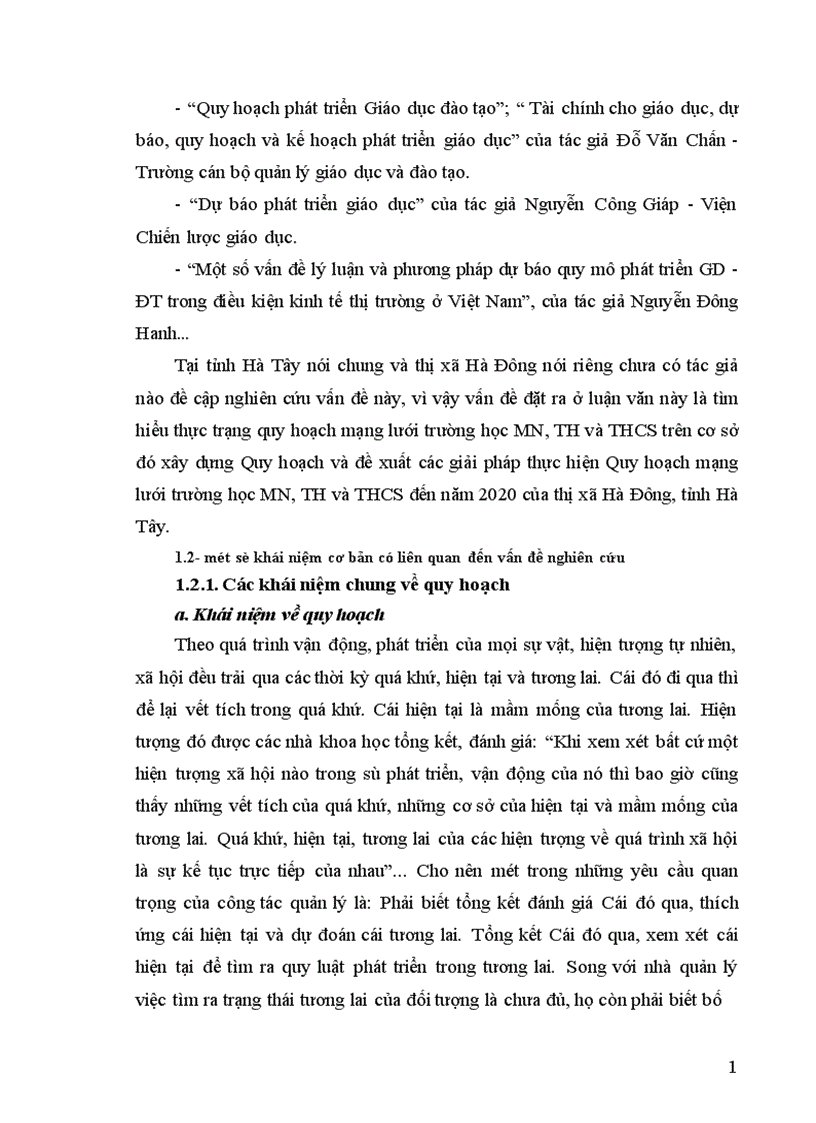 image for page Quy hoạch mạng lưới trường học ngành Giáo dục thị xã Hà Đông tỉnh Hà Tây đến năm 2020 1