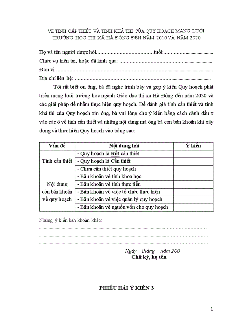 image for page Quy hoạch mạng lưới trường học ngành Giáo dục thị xã Hà Đông tỉnh Hà Tây đến năm 2020 1