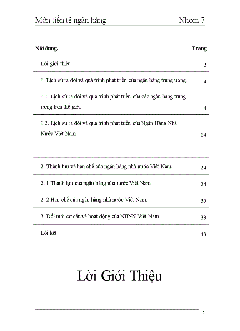Lịch sử hình thành và các giai đoạn phát triển của Ngân Hàng Nhà Nước Việt Nam