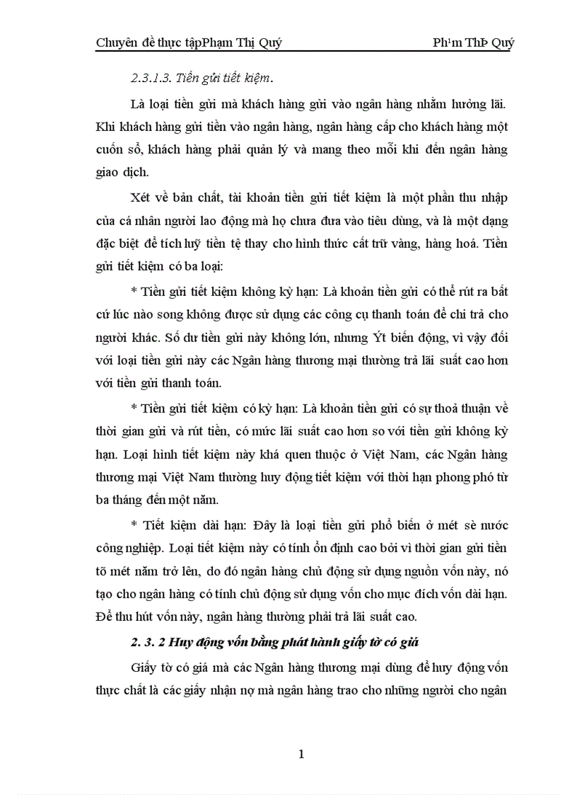 image for page Giải pháp nâng cao nghiệp vụ hoạt động huy động vốn tại Ngân Hàng Công Thương Tỉnh Hà Tây 1
