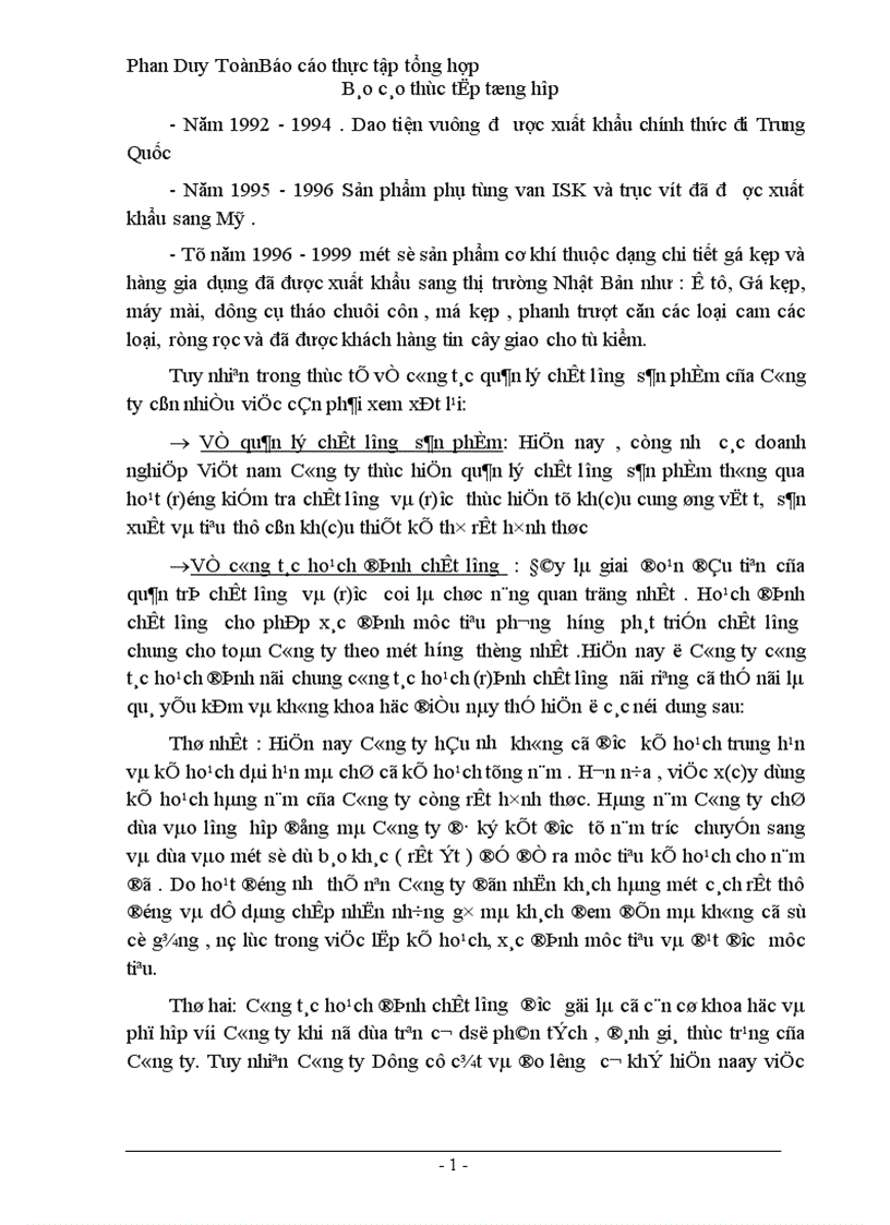 image for page Báo cáo thực tập Công ty dụng cụ cắt và đo lường Cơ khí