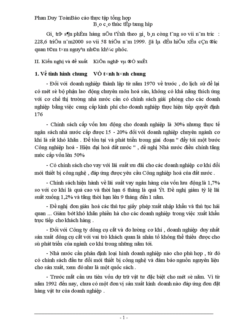 image for page Báo cáo thực tập Công ty dụng cụ cắt và đo lường Cơ khí