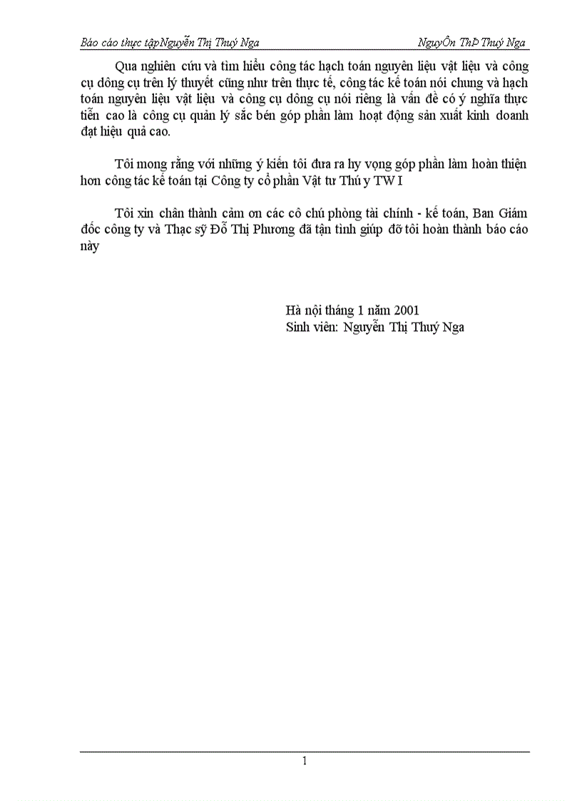 image for page Hoàn thiện hạch toán nguyên liệu vật liệu và công cụ dụng cụ tại Công ty cổ phần Vật tư Thú y TW I 1