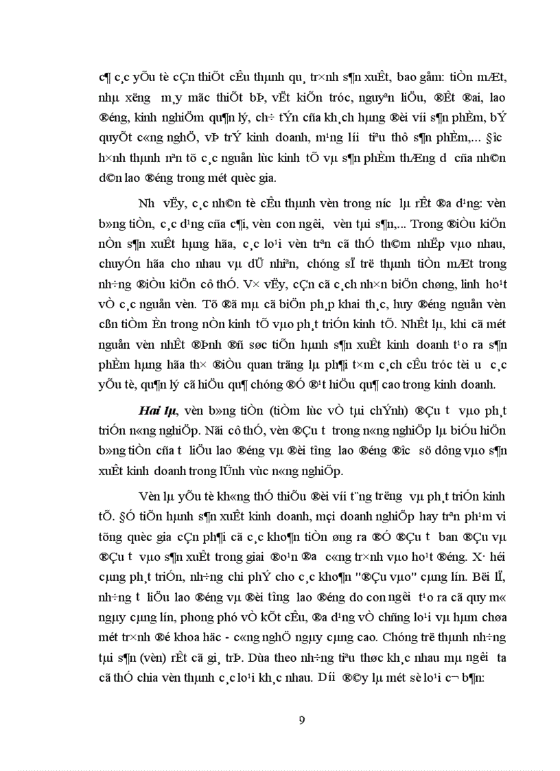 image for page Vốn để phát triển nông nghiệp ngoại thành Hà Nội trong giai đoạn hiện nay