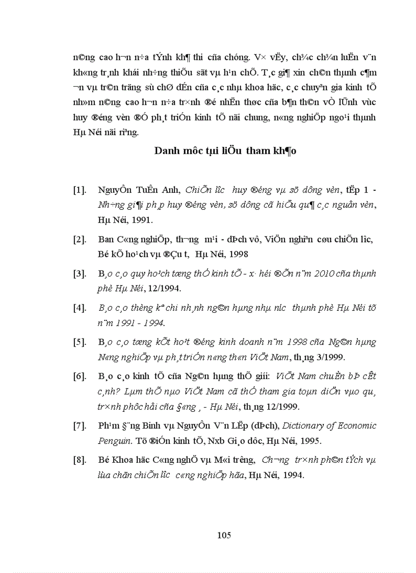 image for page Vốn để phát triển nông nghiệp ngoại thành Hà Nội trong giai đoạn hiện nay