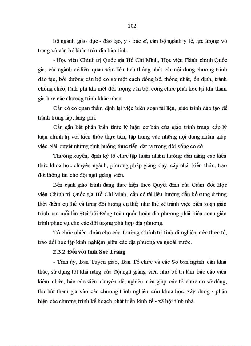 image for page Tư tưởng Hồ Chí Minh về giáo dục lý luận chính trị với việc nâng cao chất lượng đào tạo trung cấp lý luận chính trị ở Trường Chính trị tỉnh Sóc Trăng