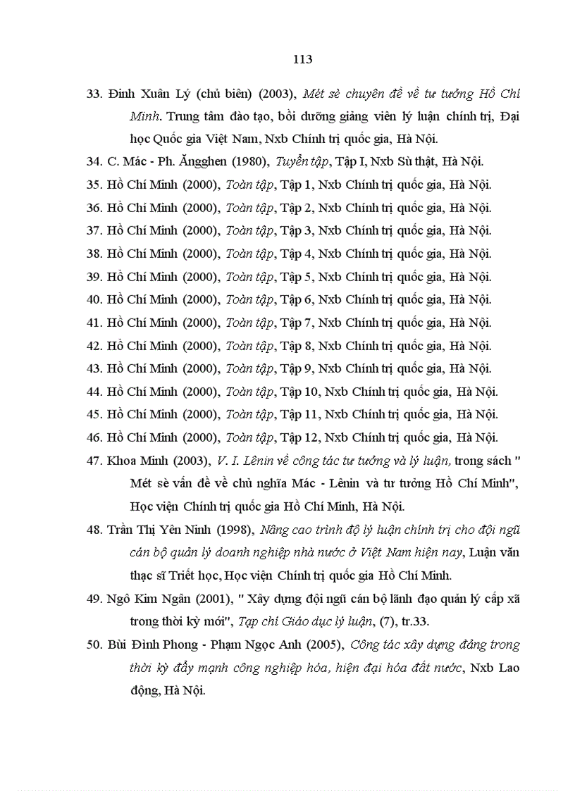 image for page Tư tưởng Hồ Chí Minh về giáo dục lý luận chính trị với việc nâng cao chất lượng đào tạo trung cấp lý luận chính trị ở Trường Chính trị tỉnh Sóc Trăng