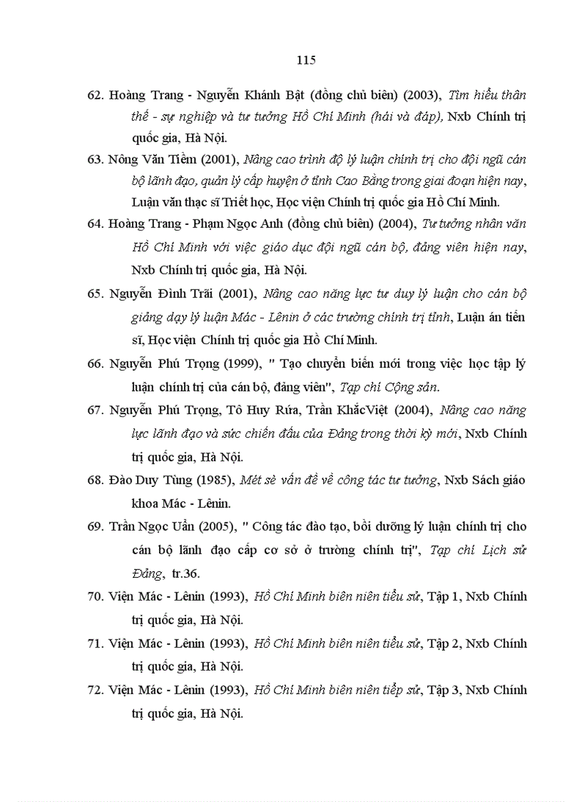 image for page Tư tưởng Hồ Chí Minh về giáo dục lý luận chính trị với việc nâng cao chất lượng đào tạo trung cấp lý luận chính trị ở Trường Chính trị tỉnh Sóc Trăng