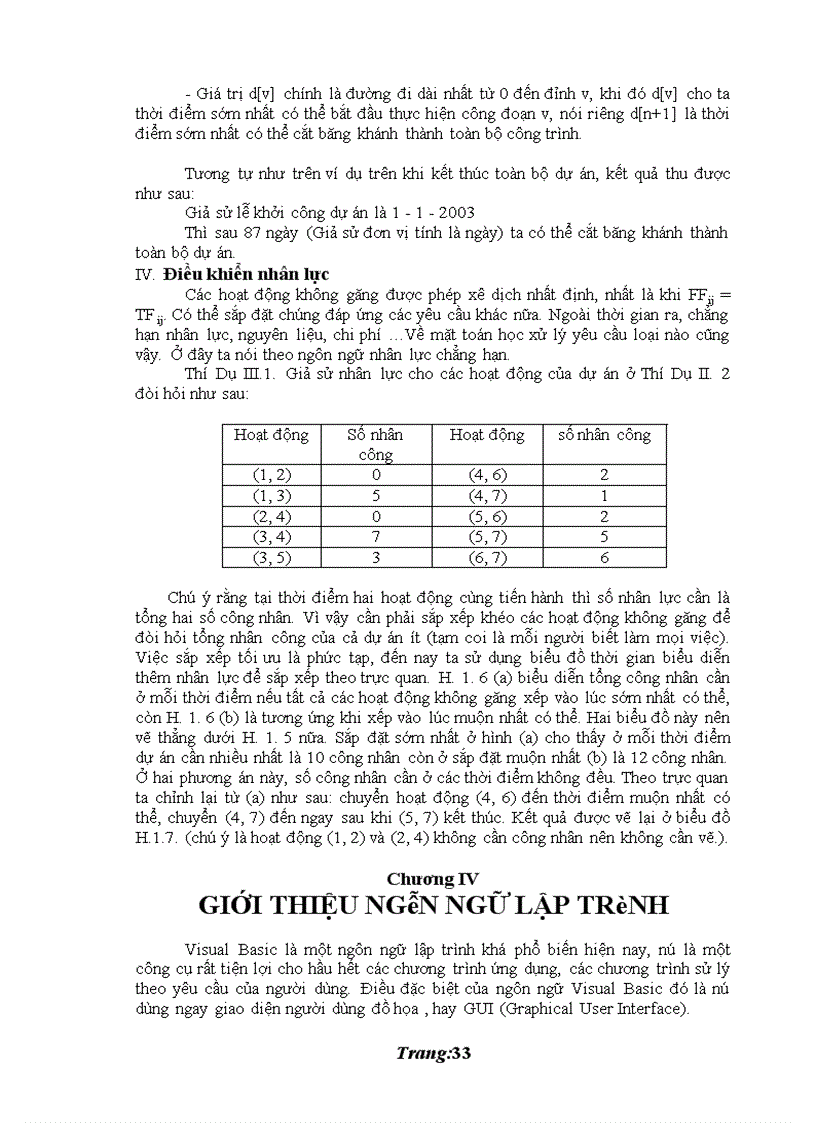 image for page Điều hành dự án bằng phương pháp PERT PCM và ứng dụng giải bài toán lập lịch thi công công trình