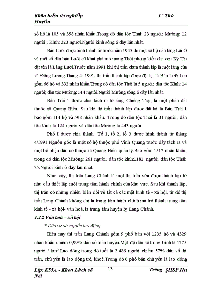 image for page Sự chuyển biến kinh tế xã hội của thị trấn Lang Chánh trong thời kỳ công nghiệp hoá hiện đại hoá 1996 2008 1