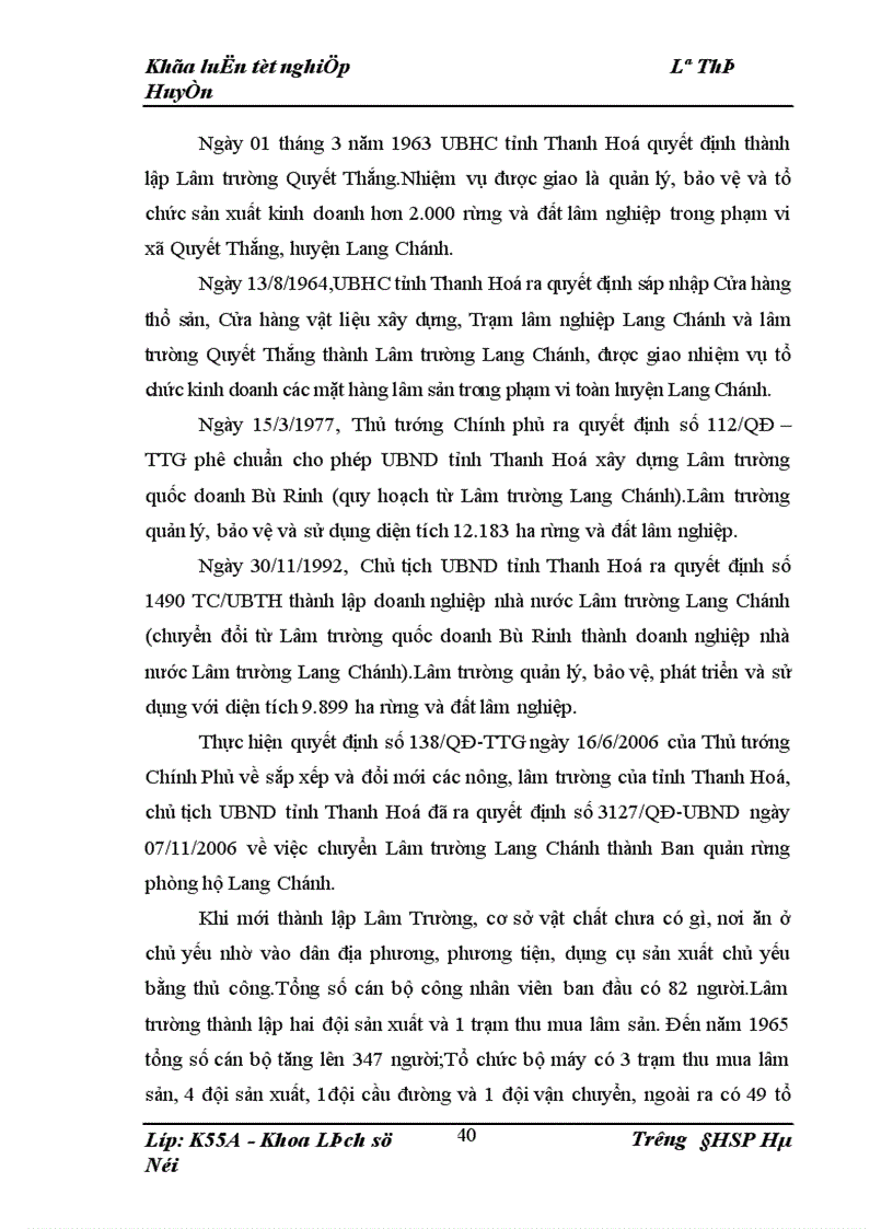 image for page Sự chuyển biến kinh tế xã hội của thị trấn Lang Chánh trong thời kỳ công nghiệp hoá hiện đại hoá 1996 2008 1