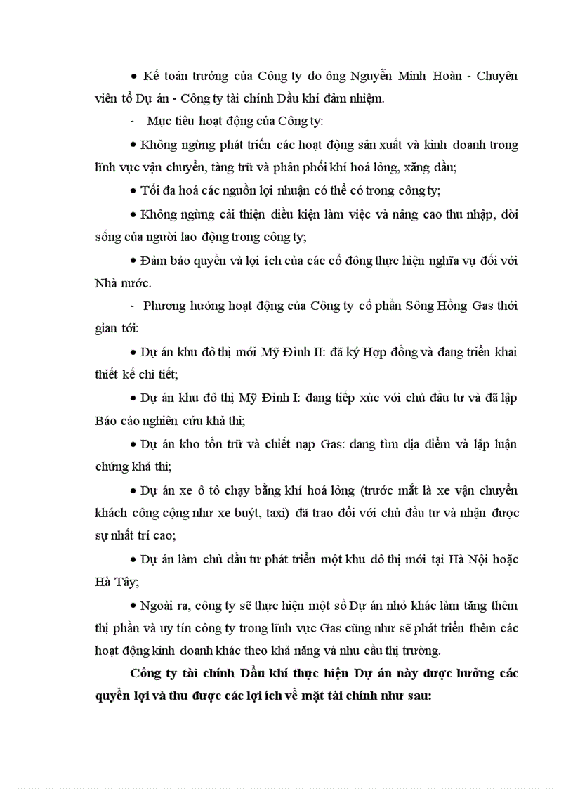 image for page Tình hình đầu tư tài chính vào Dự án tại Công ty tài chính Dầu khí thuộc Tổng công ty Dầu khí Việt Nam 1