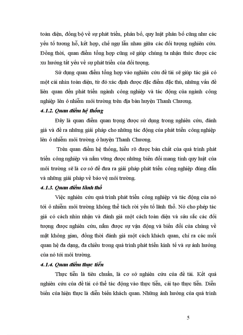 image for page Phát triển công nghiệp và tác động của nó lên ô nhiễm môi trường ở huyện Thanh Chương tỉnh Nghệ An 1