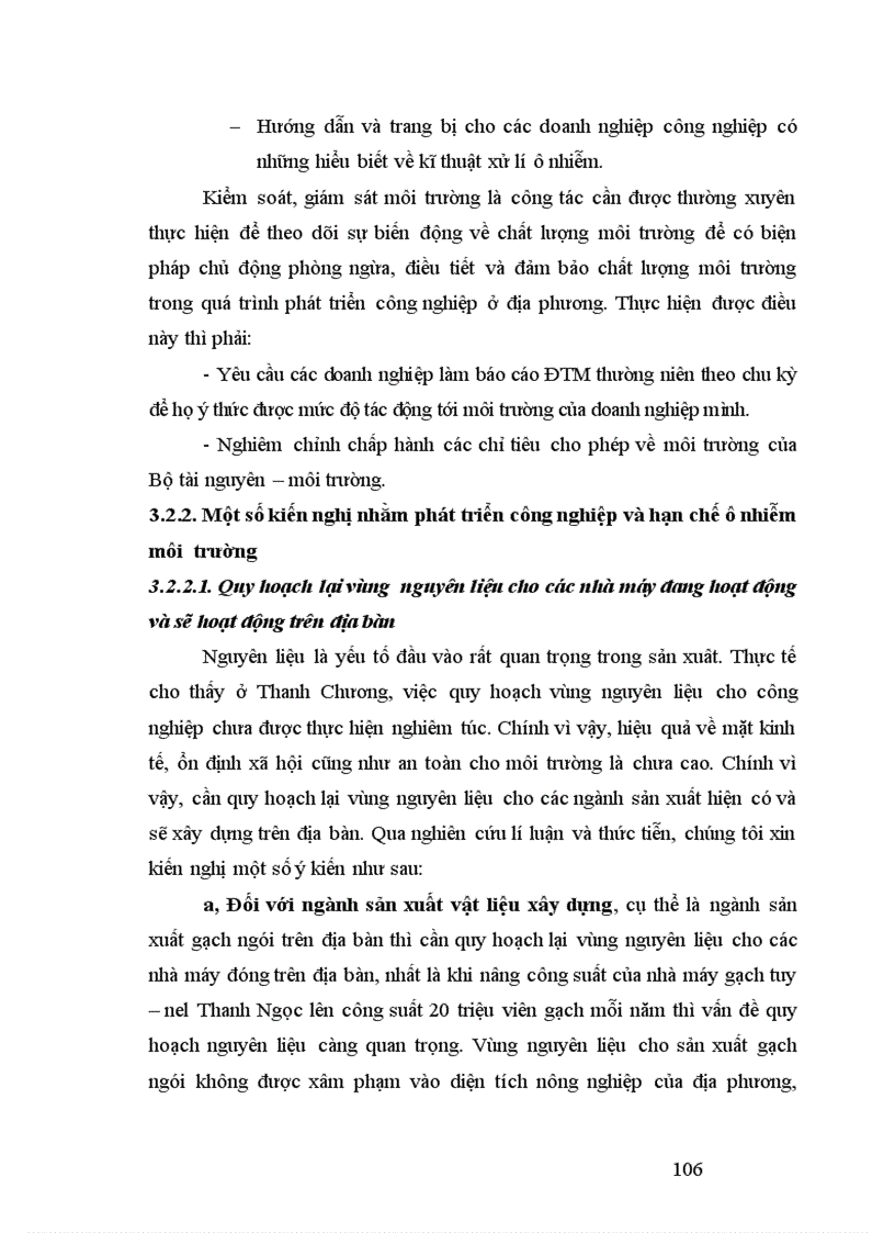 image for page Phát triển công nghiệp và tác động của nó lên ô nhiễm môi trường ở huyện Thanh Chương tỉnh Nghệ An 1