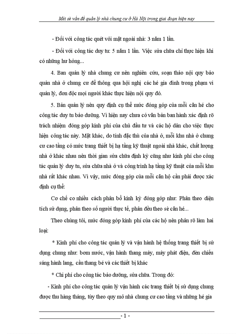 image for page Một số vấn đề quản lý nhà chung cư ở trong giai đoạn hiện nay 1