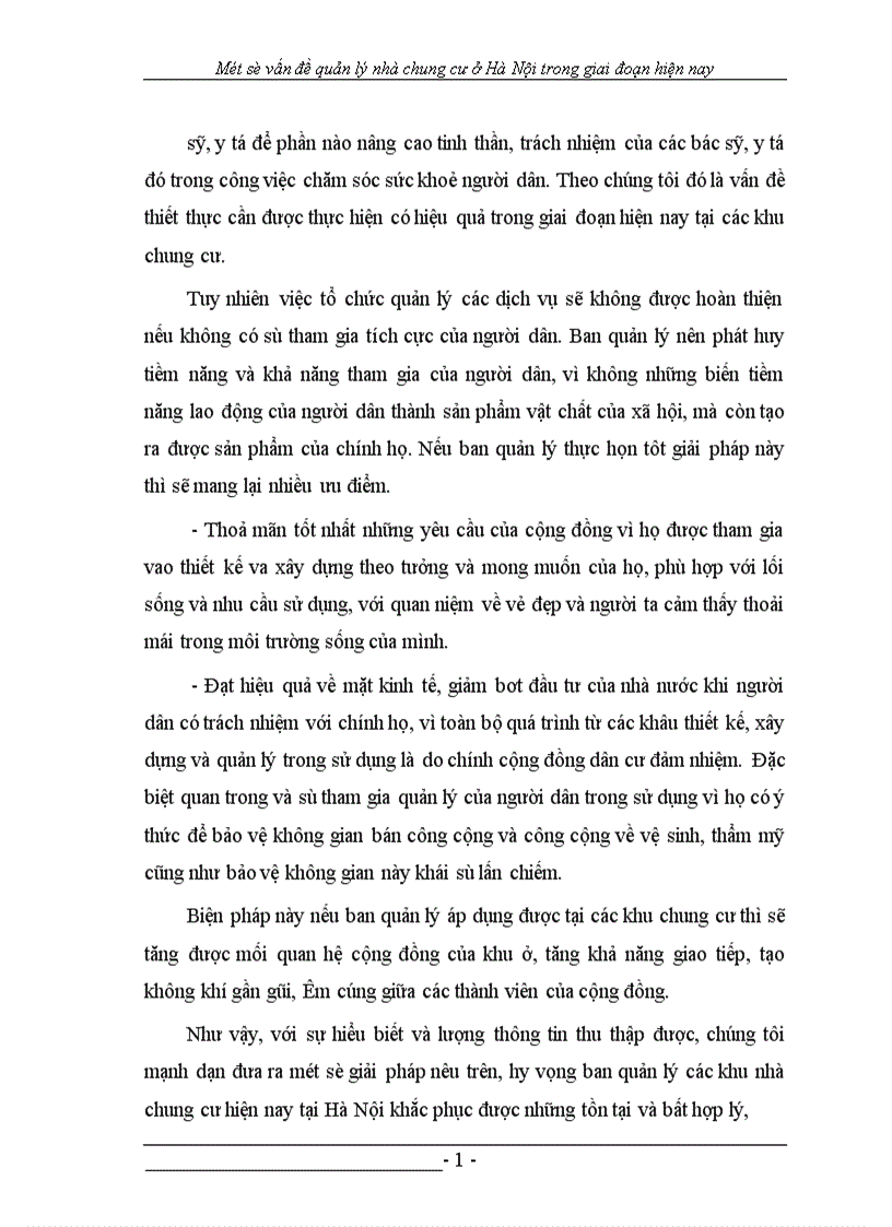 image for page Một số vấn đề quản lý nhà chung cư ở trong giai đoạn hiện nay 1
