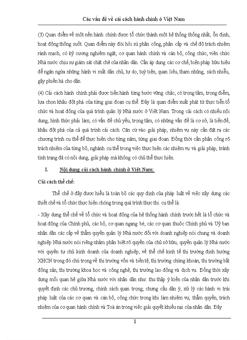 image for page Các vấn đề về cải cách hành chính ở Việt Nam 1
