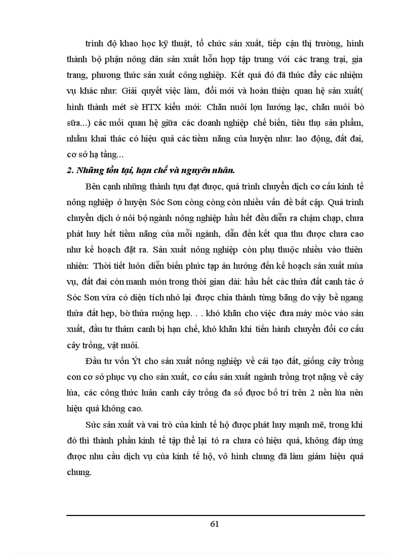 image for page Chuyển dịch cơ cấu kinh tế ngành nông nghiệp ở huyện Sóc Sơn Hà Nội 1