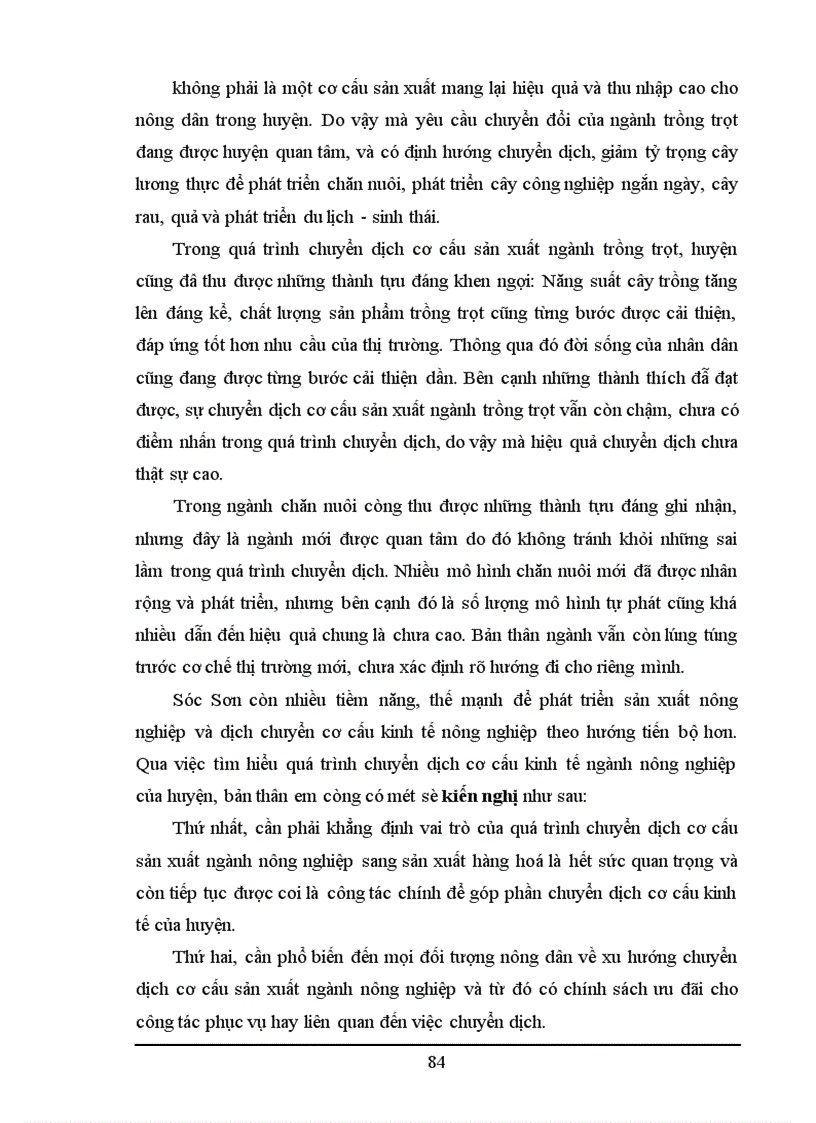 image for page Chuyển dịch cơ cấu kinh tế ngành nông nghiệp ở huyện Sóc Sơn Hà Nội 1