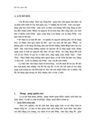 Đề án môn học Thực trạng rừng ngập mặn ở Xuân Thuỷ