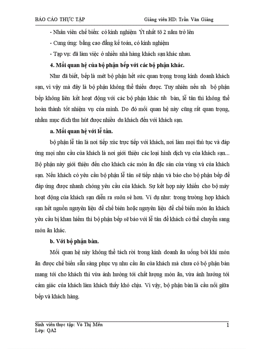 image for page Nghiên cứu khảo sát vấn đề cung ứng nguyên liệu và tổ chức sản xuất tại bộ phận bếp của khách sạn Minh Hải từ đó đưa ra các biện pháp giải pháp nhằm khắc phục những hạn chế của khách sạn Minh Hải trong công tác cung ứng nguyên liệu và tổ chức sản xuất sản phẩm ăn tại bộ phận bếp
