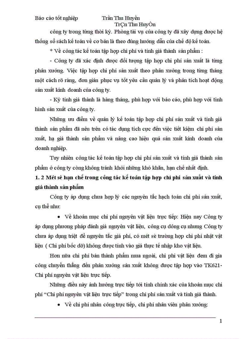 image for page Tổ chức kế toán tập hợp chi phí sản xuất và tính giá thành sản phẩm 1